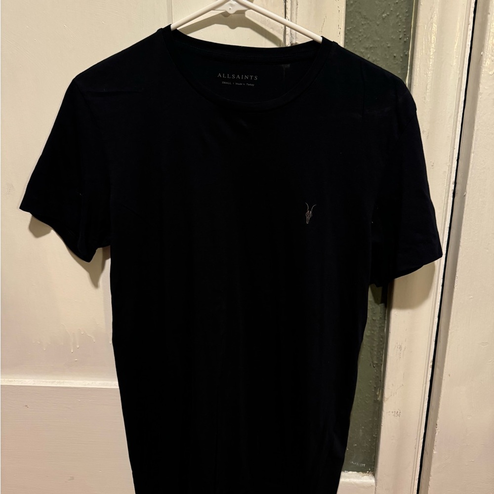 All Saints thin Black Men's T-Shirt